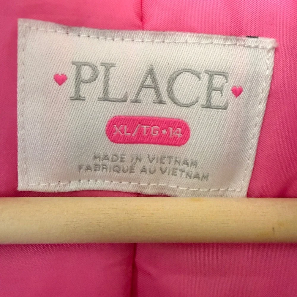 The Children's Place Girls Snow Suit Set Jacket XL 14 Pants 10 Ski Geometric